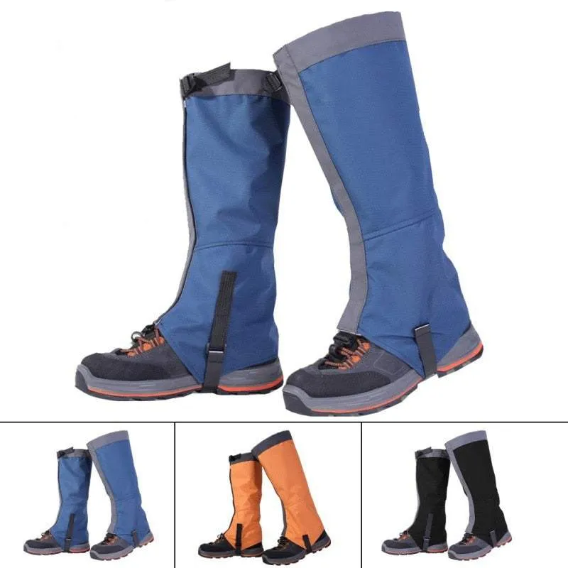 2022 Outdoor Snow Kneepad Skiing Gaiters Hiking Climbing Leg Protection Protection Sport Safety Waterproof Leg Warmers New