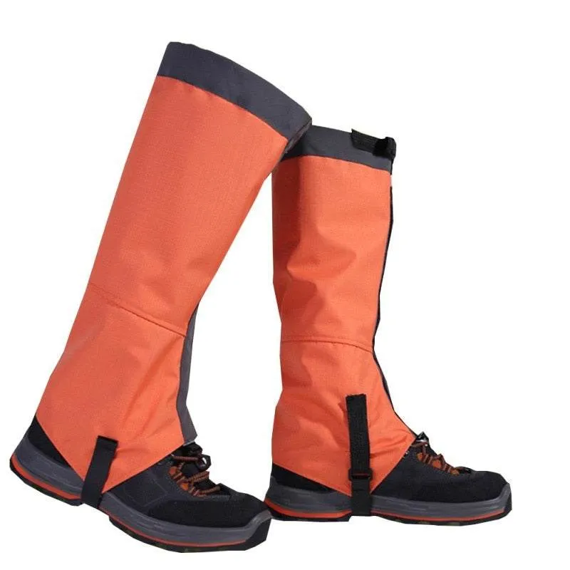 2022 Outdoor Snow Kneepad Skiing Gaiters Hiking Climbing Leg Protection Protection Sport Safety Waterproof Leg Warmers New