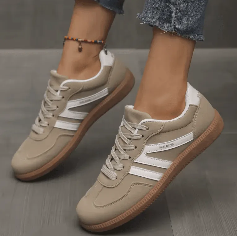 2025 Women’s Slip-On Sneakers – Spring Luxury Flat Loafers, Soft & Lightweight Outdoor Shoes