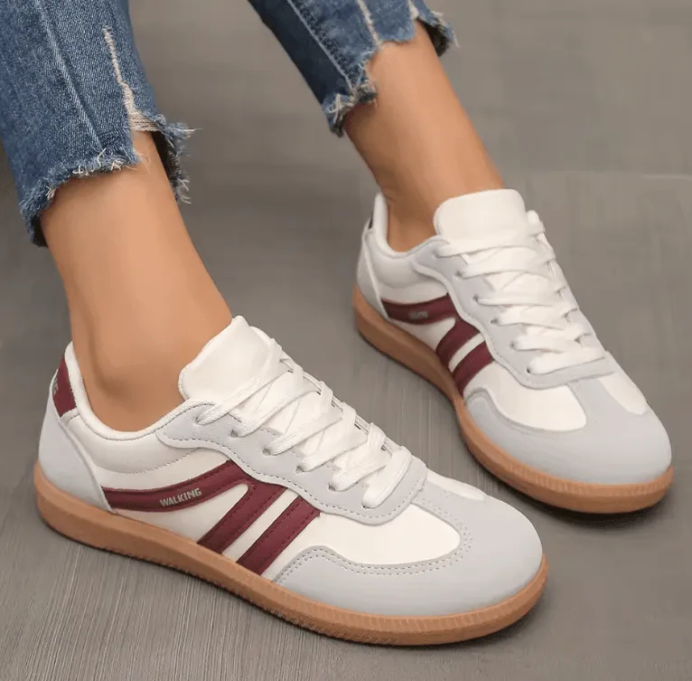 2025 Women’s Slip-On Sneakers – Spring Luxury Flat Loafers, Soft & Lightweight Outdoor Shoes