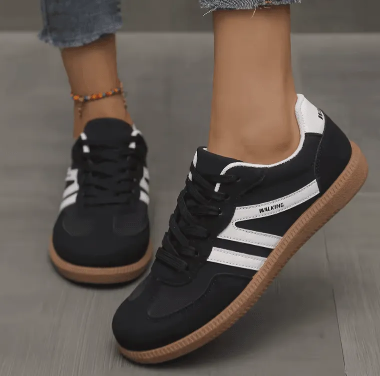 2025 Women’s Slip-On Sneakers – Spring Luxury Flat Loafers, Soft & Lightweight Outdoor Shoes