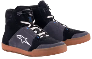 ALPINESTARS Chrome Shoes - Black/Asphalt/Gum Blue - US 9.5 251232211729.5