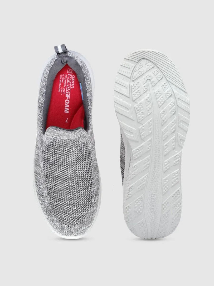 ASIAN Men Woven Design Slip-On Sneakers