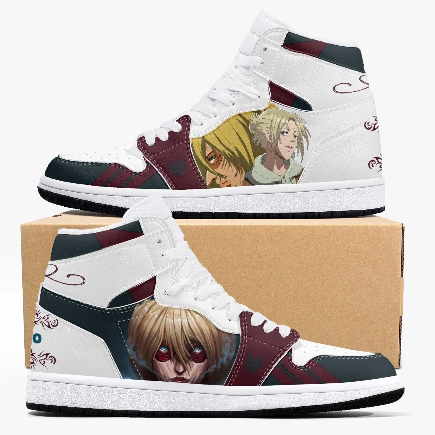 Attack On Titan Annie Leon Hart JD1 Anime Shoes