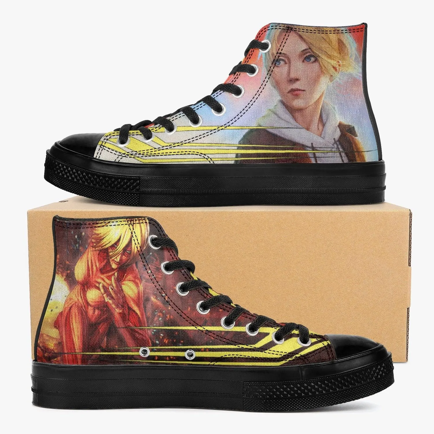 Attack On Titan Annie Leonhart A-Star High Anime Shoes