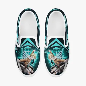 Attack On Titan Annie Leonheart Kids Slipons Anime Shoes