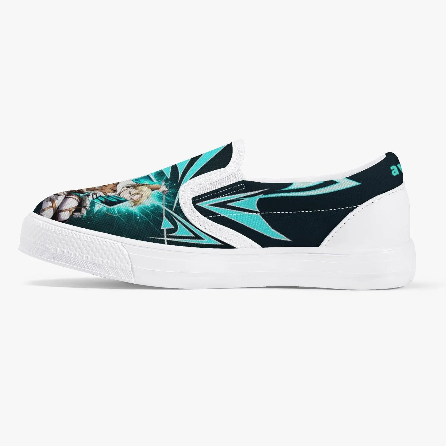 Attack On Titan Annie Leonheart Kids Slipons Anime Shoes