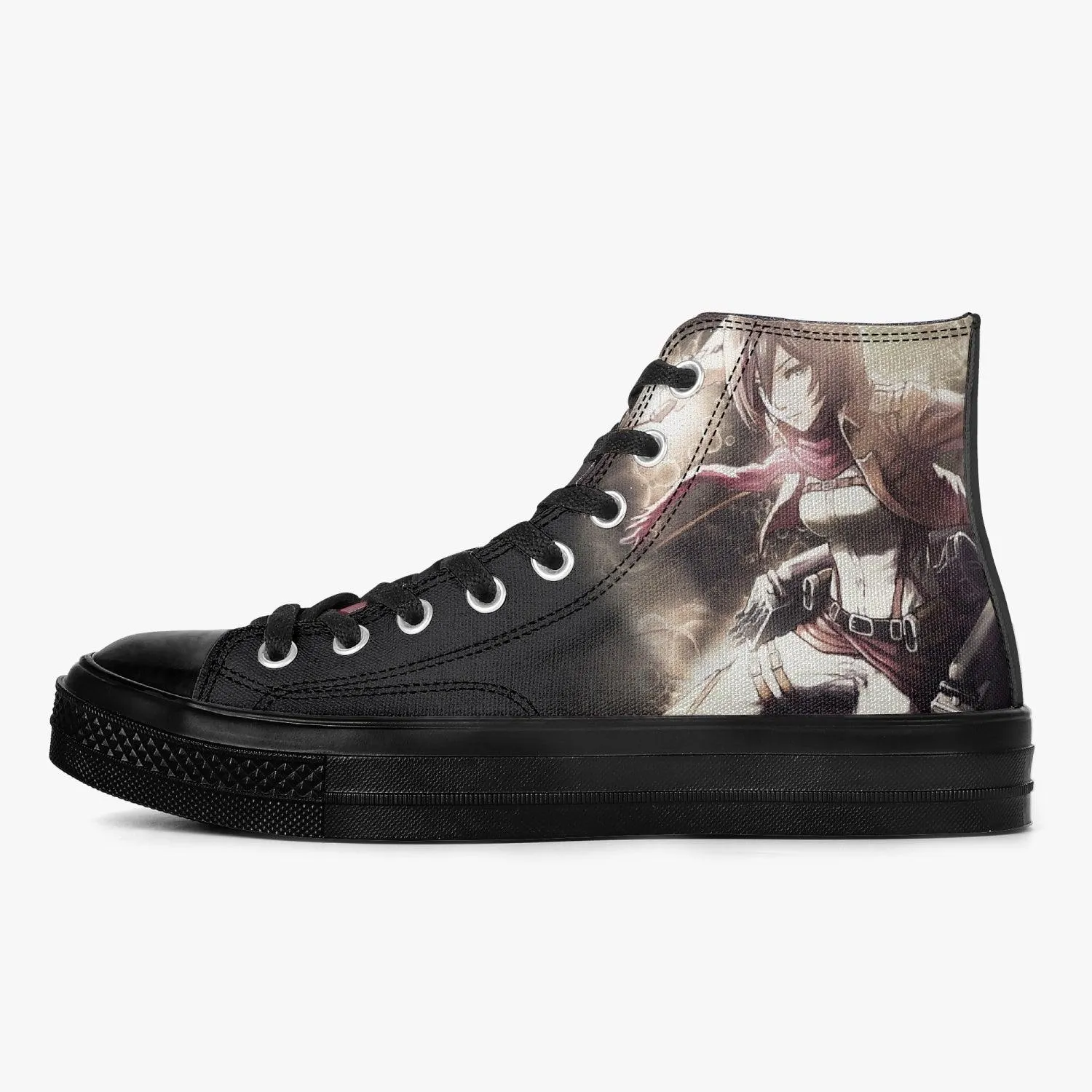 Attack On Titan Mikasa Ackerman A-Star High Anime Shoes