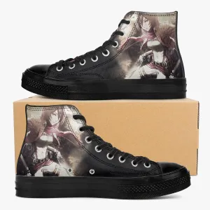Attack On Titan Mikasa Ackerman A-Star High Anime Shoes