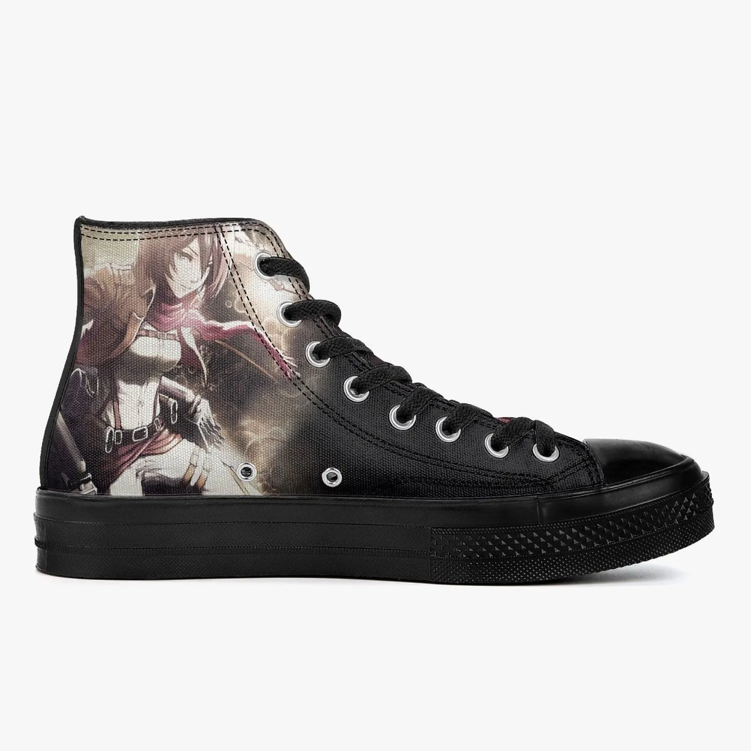 Attack On Titan Mikasa Ackerman A-Star High Anime Shoes