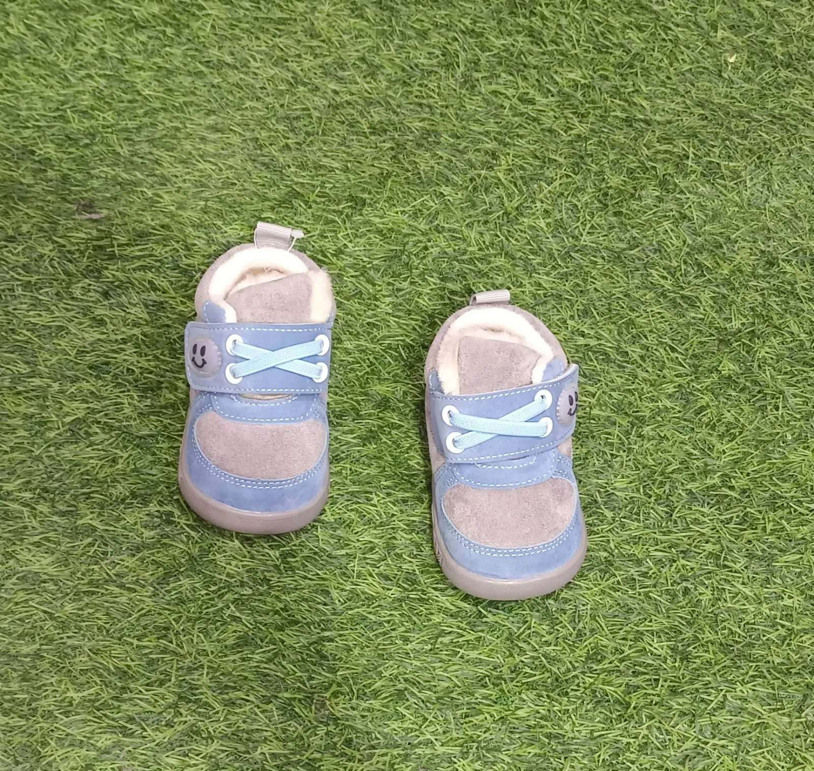 Baby Boy  Sneaker Shoes In Amazing Design Blue Color