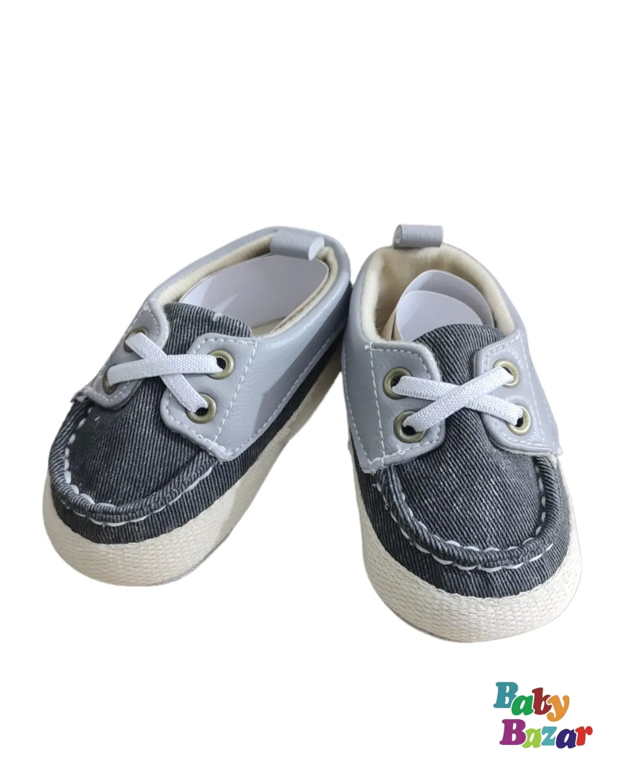 Baby Boy Sneaker Shoes In Black Color