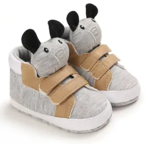 Baby Boy Sneaker Shoes In Elephant Design