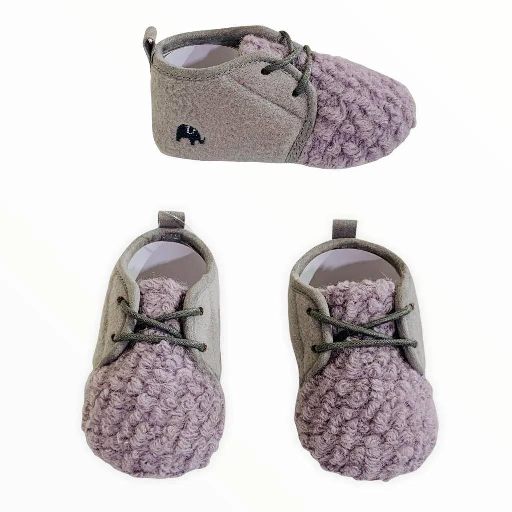 Baby Boy/Girl Beautiful imported Shoes In Purple Color