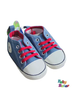 Baby Girl Sneaker Shoes In Blue Color