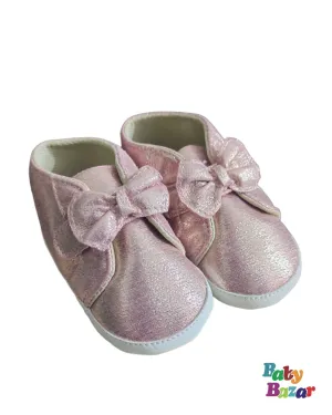 Baby Girl Sneaker Shoes In Light Pink Color
