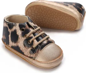 Baby Girl Sneaker Shoes In Tiger Design