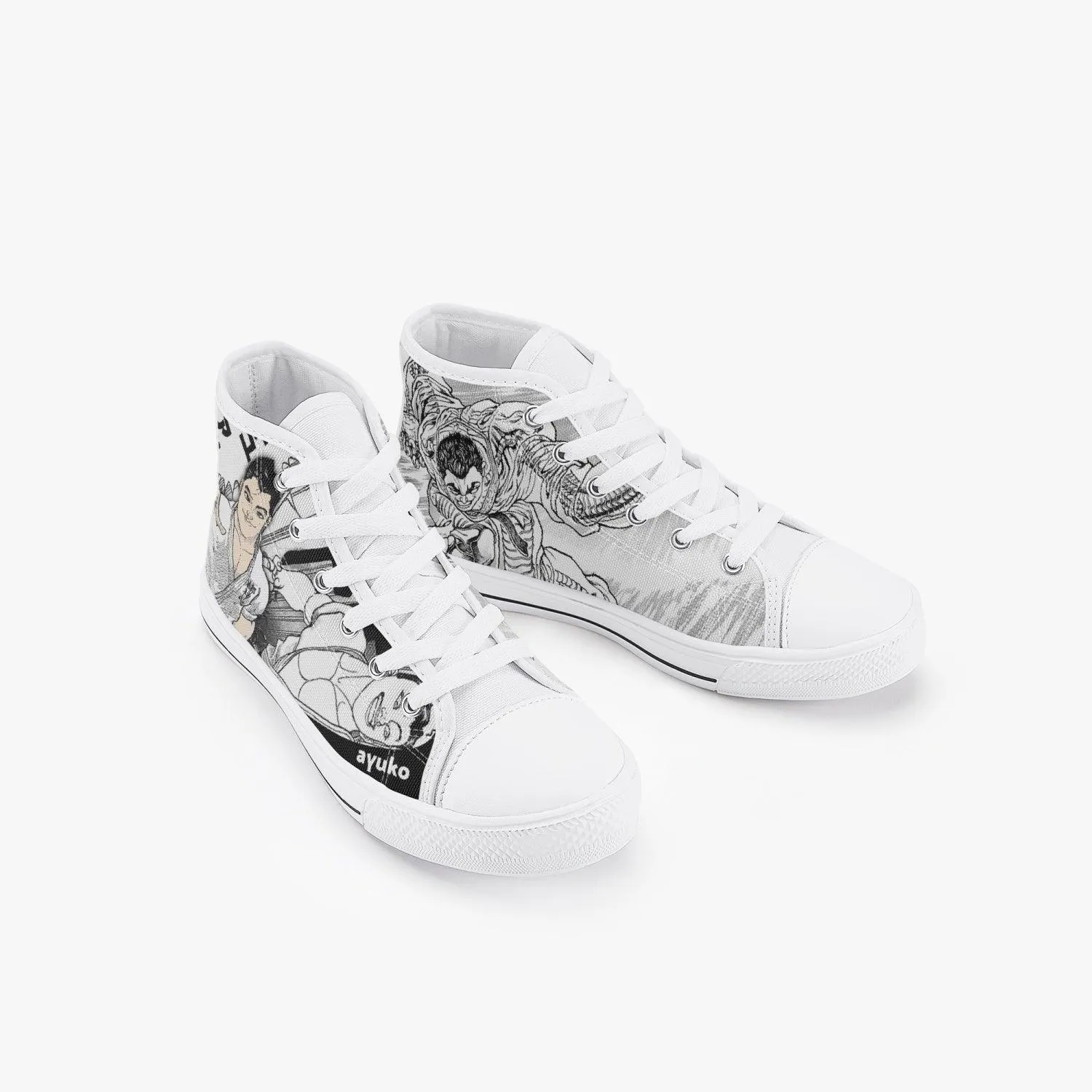 Baki Katsumi Kids A-Star High Anime Shoes