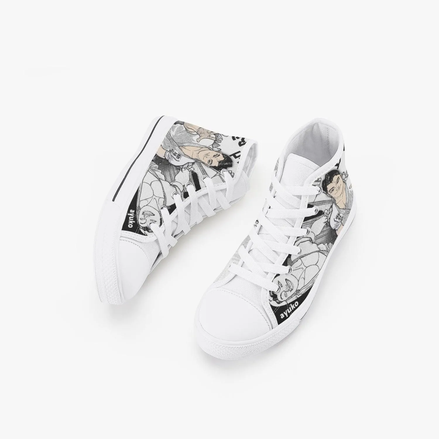 Baki Katsumi Kids A-Star High Anime Shoes