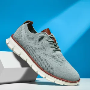 Bellkmart Super Comfy breathable Orthopedic Mesh Sneakers For Wide Feet - Morandi