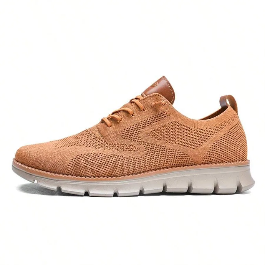 Bellkmart Super Comfy breathable Orthopedic Mesh Sneakers For Wide Feet - Orange