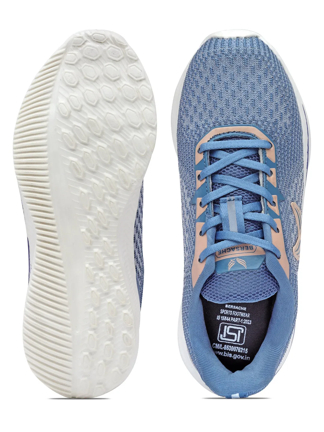 Bersache Premium Sports ,Gym, Trending Stylish Running shoes for Women's/GIRL's (9186-Blue)