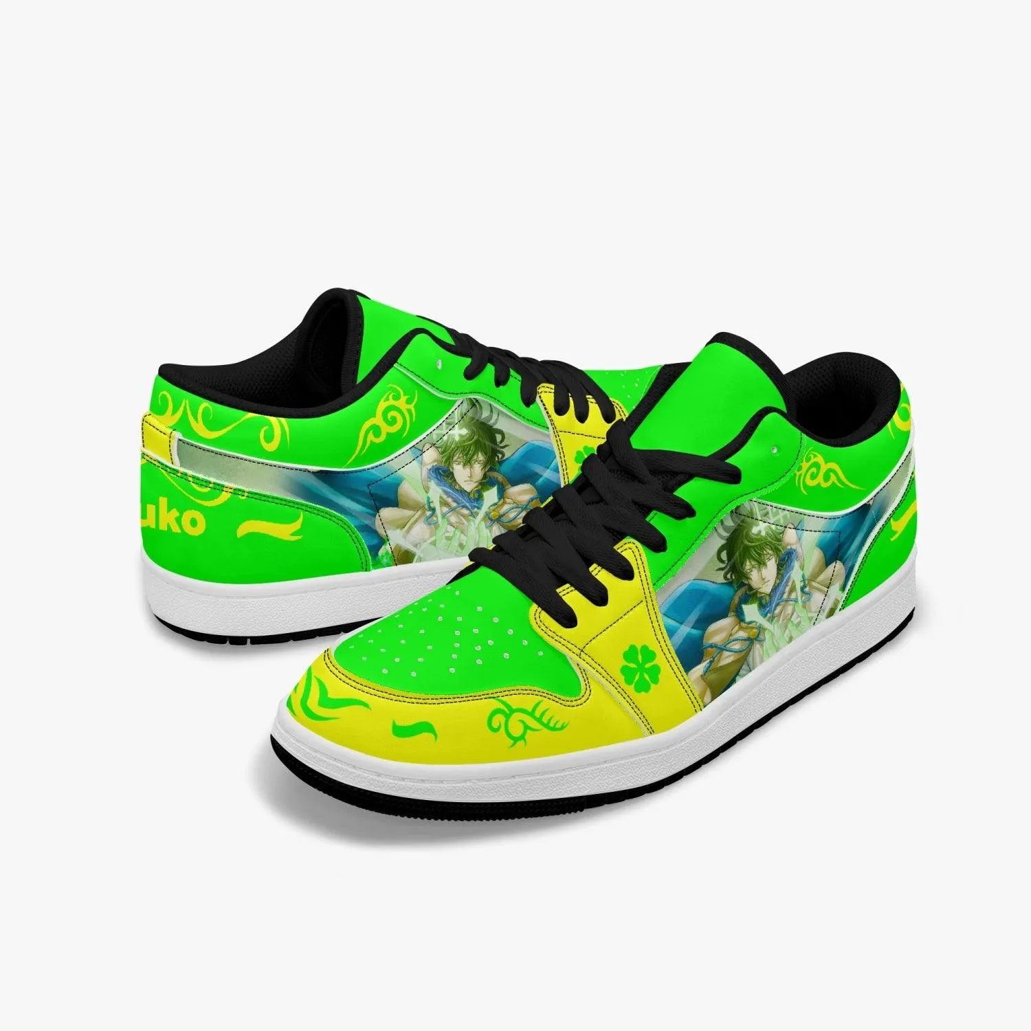 Black Clover Yuno JD1 Low Anime Shoes