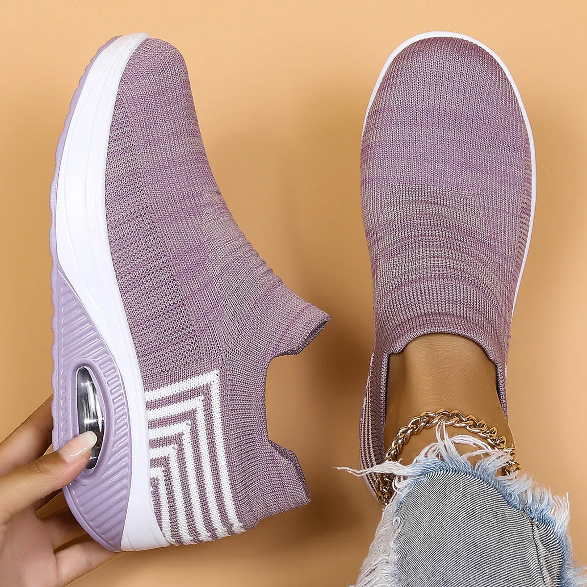 Breathable Women's Air Cushion Orthopedic Sneakers