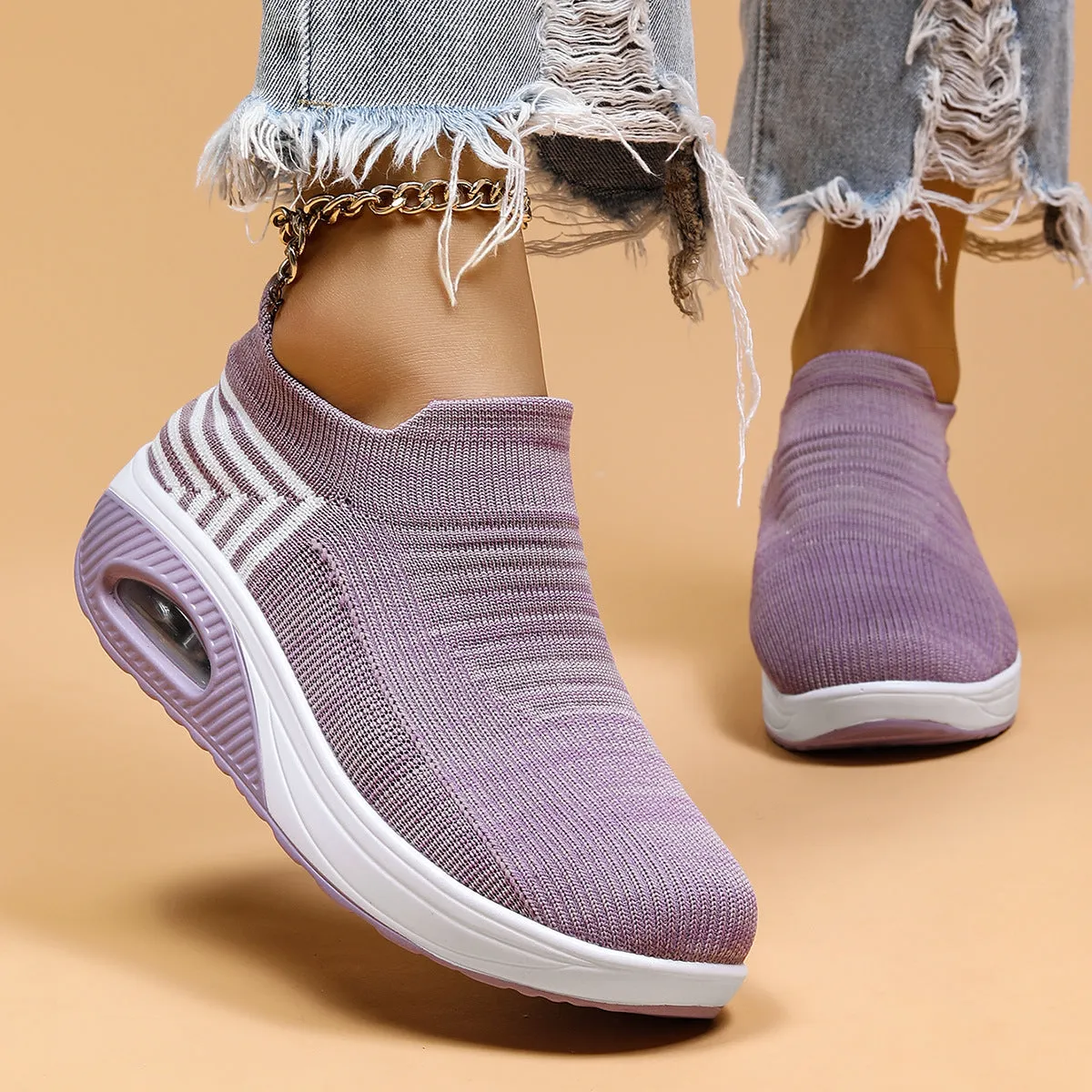 Breathable Women's Air Cushion Orthopedic Sneakers