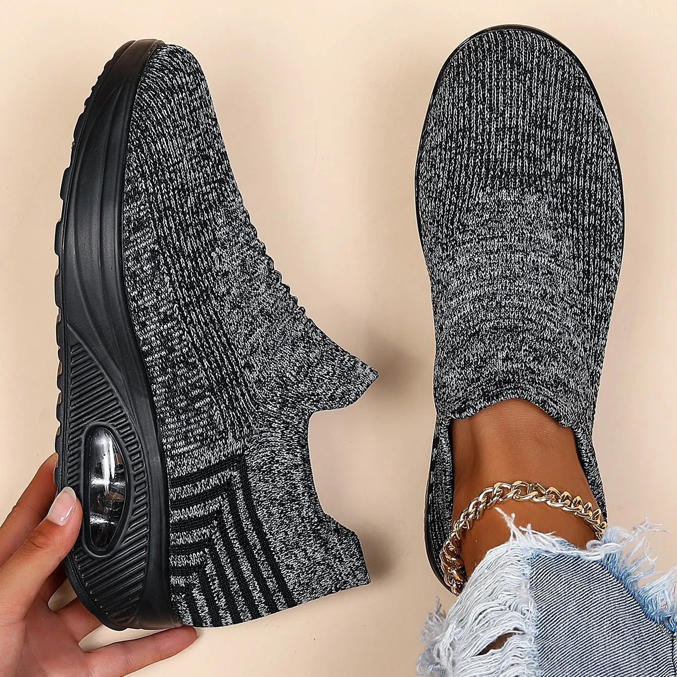 Breathable Women's Air Cushion Orthopedic Sneakers