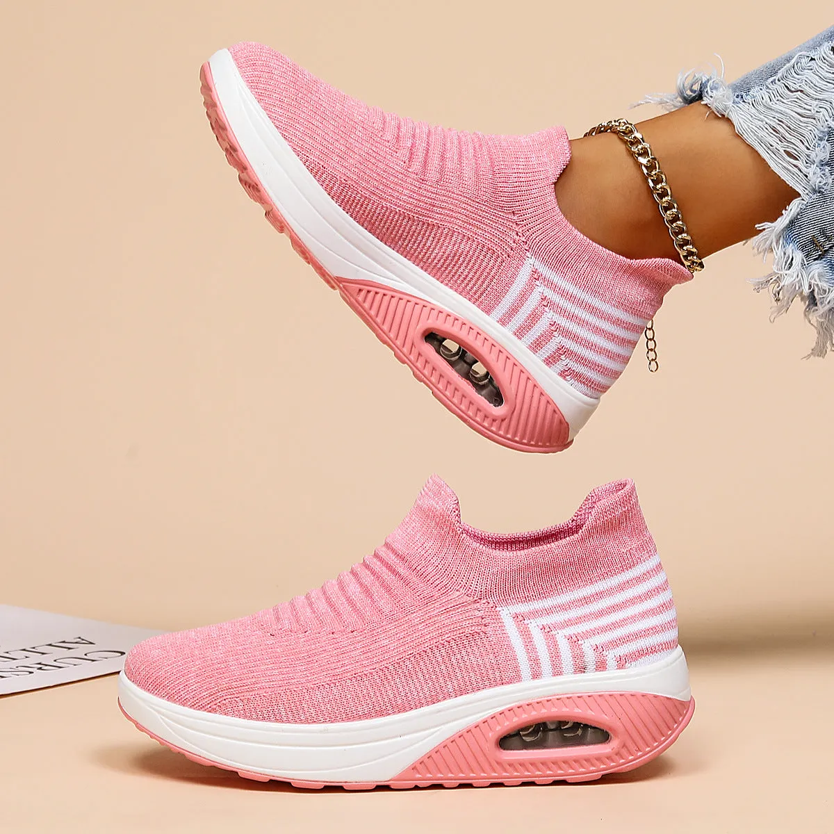 Breathable Women's Air Cushion Orthopedic Sneakers