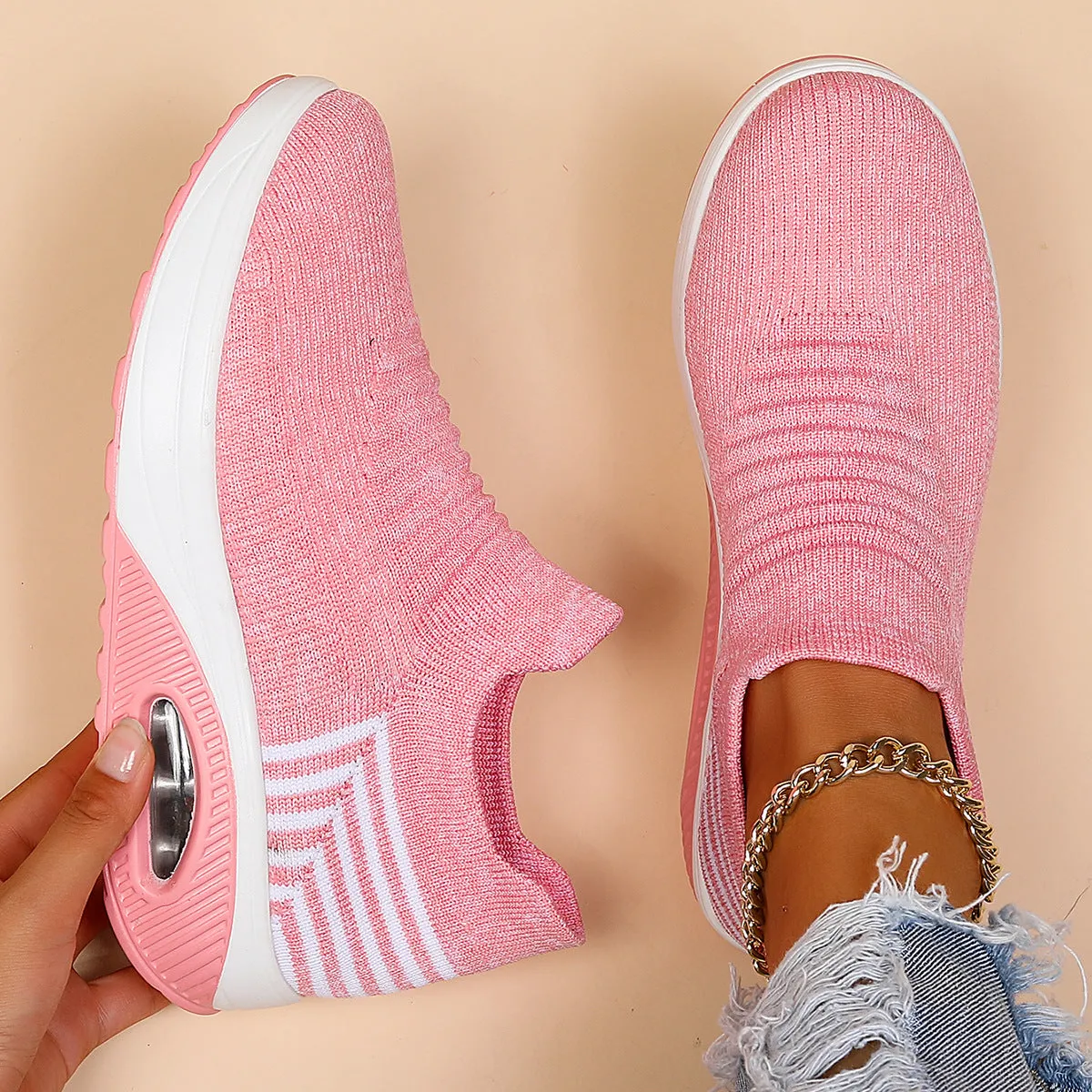 Breathable Women's Air Cushion Orthopedic Sneakers