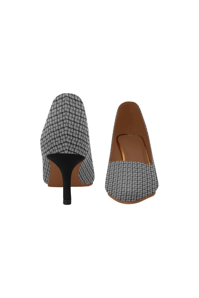 Brushes Women's Pointed Toe Low Heel Pumps
