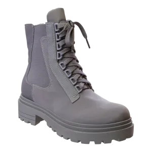 COMMANDER in GREY Combat Boots