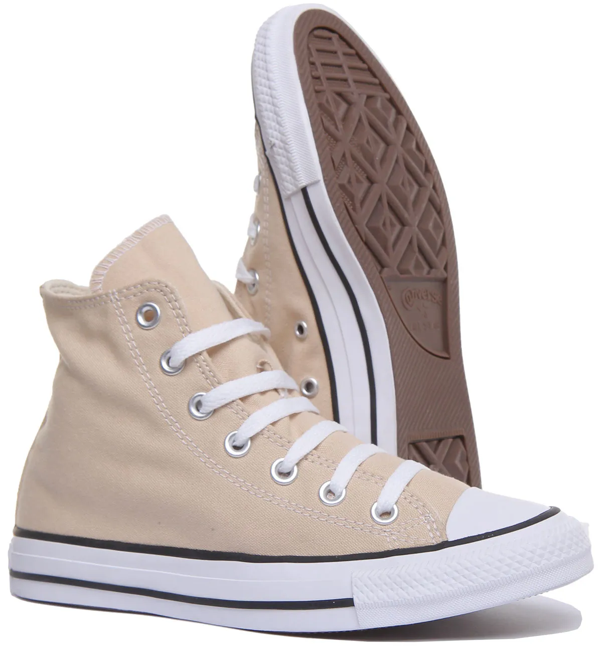 Converse 168575C CT All Star Hi Trainer In Beige For Unisex