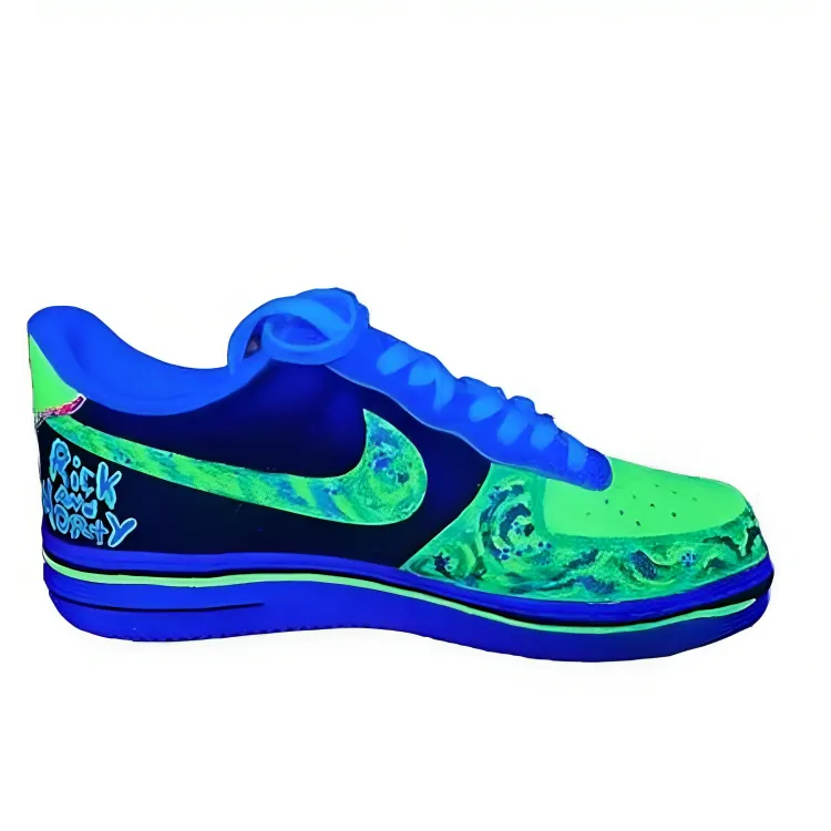 Custom Air Force 1 Rick & Morty