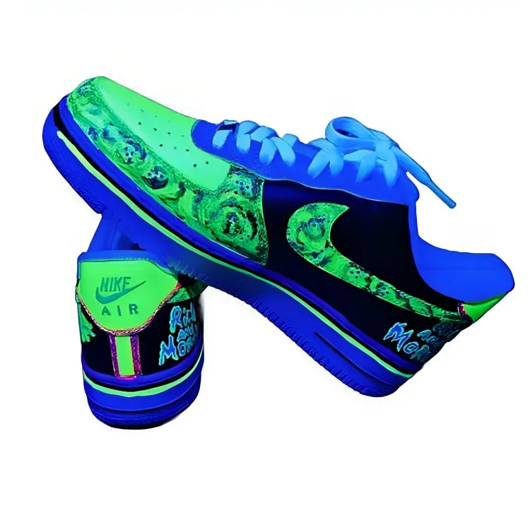 Custom Air Force 1 Rick & Morty