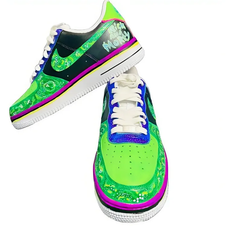 Custom Air Force 1 Rick & Morty