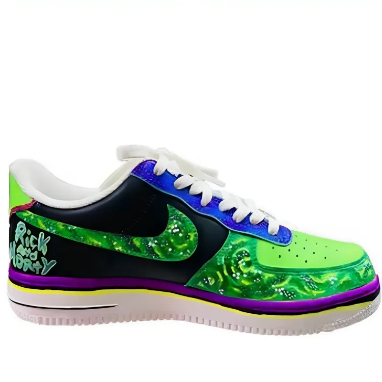 Custom Air Force 1 Rick & Morty