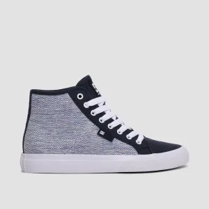 DC Manual Hi TXSE Shoes - Blue/White - Womens