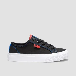 DC Manual Shoes - Black/Red - Kids