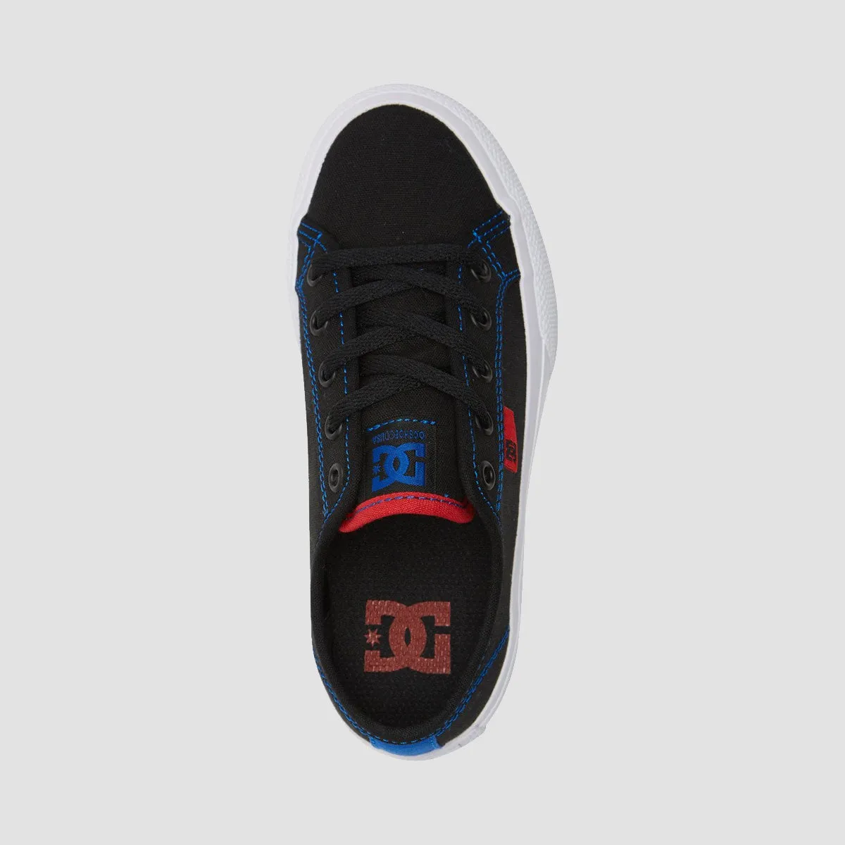 DC Manual Shoes - Black/Red - Kids