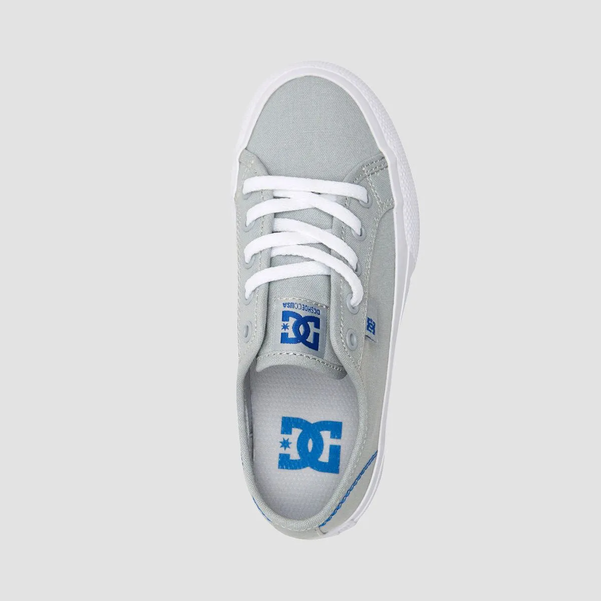 DC Manual Shoes - Grey/White - Kids