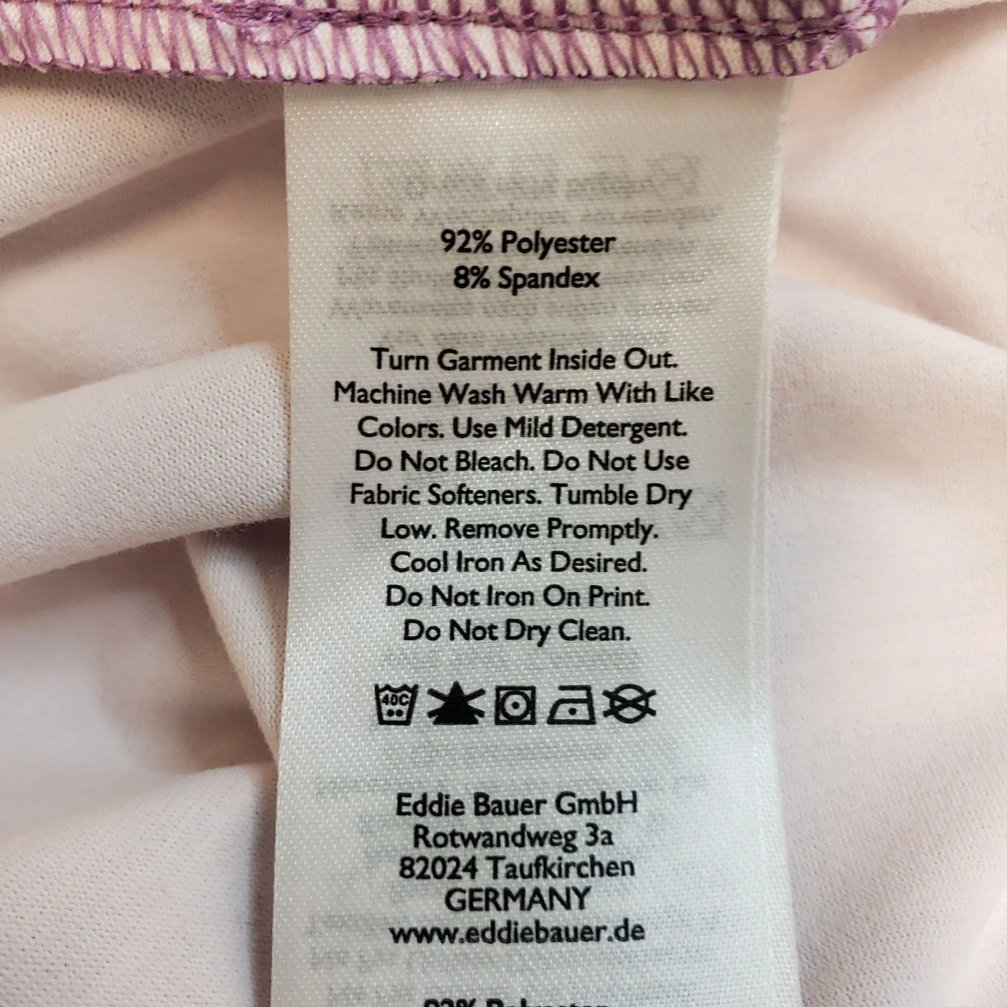 Eddie Bauer Graphic Print Activewear Dress Size Medium