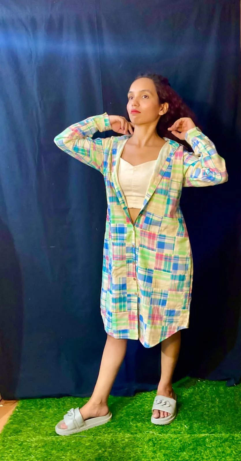 Elegant Button-Up Dress