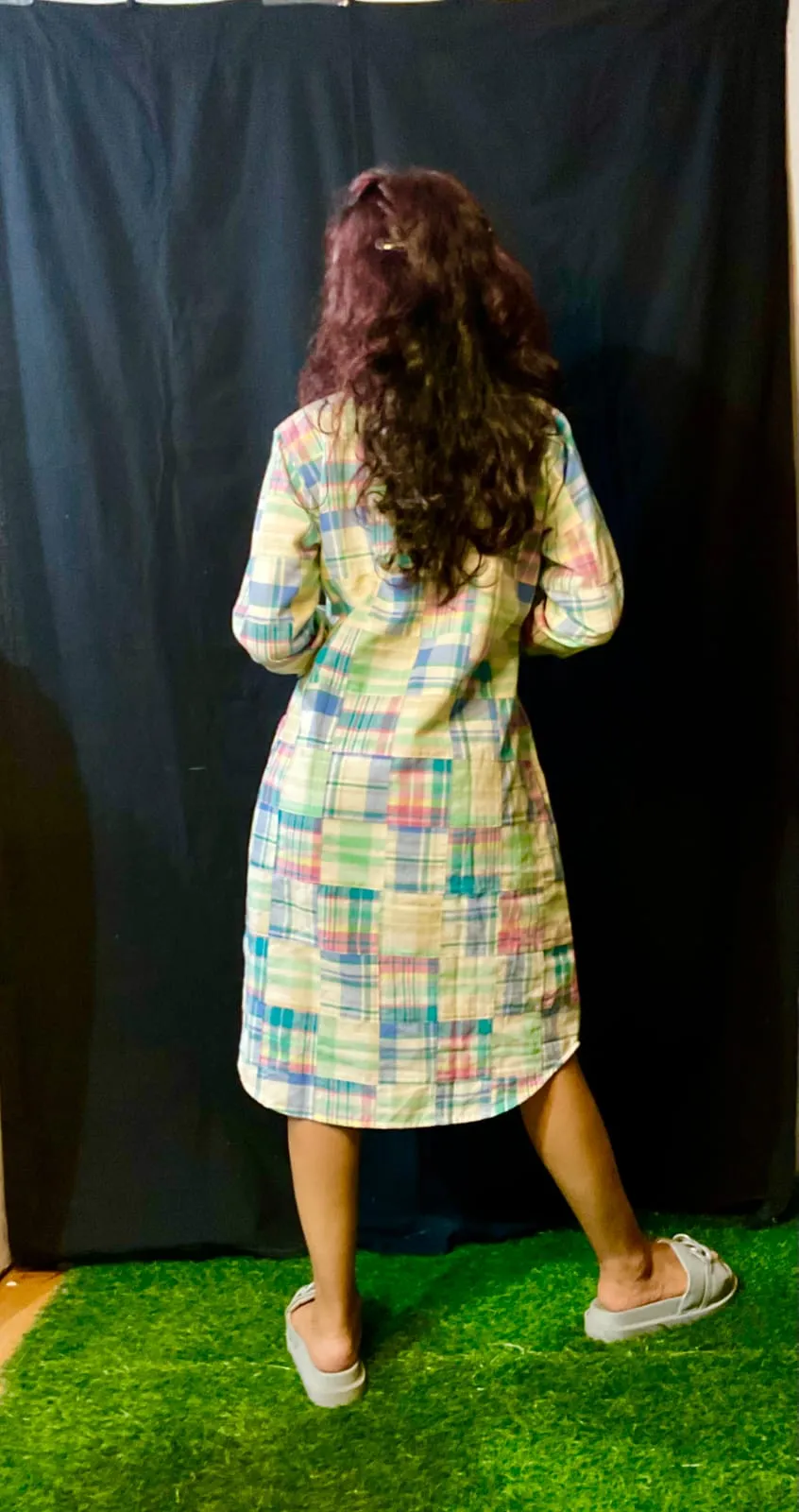 Elegant Button-Up Dress