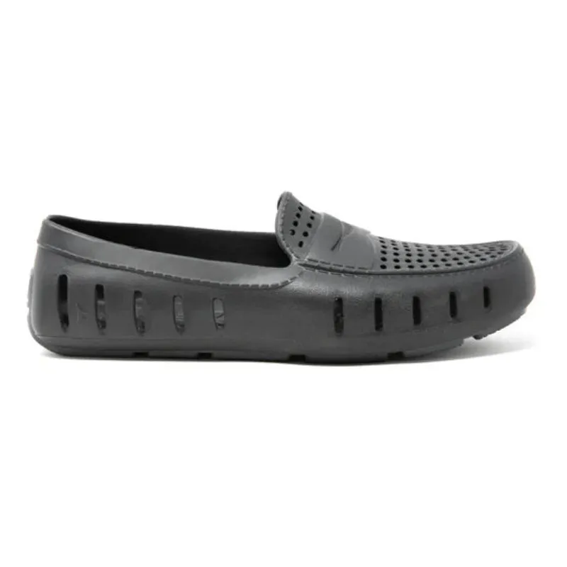 Floafers Country Club Black Asphalt Slip On (Mens)