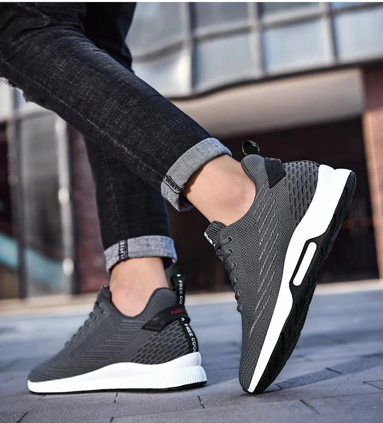 Flying stretch anti-slip breathable orthopedic sneakers