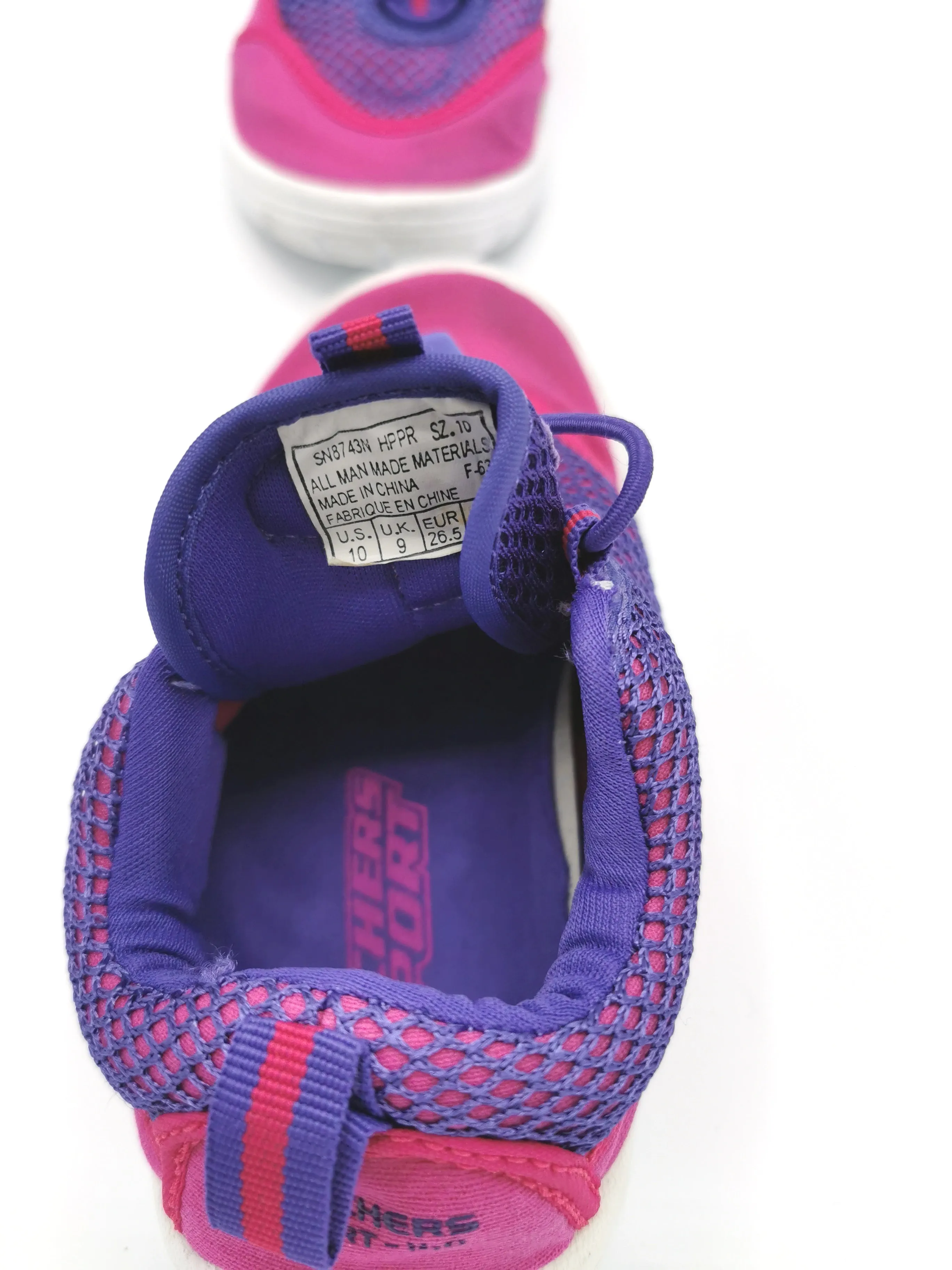 GIRL SIZE 10 TODDLER - SKECHERS, Slip-on Water Shoes VGUC B13