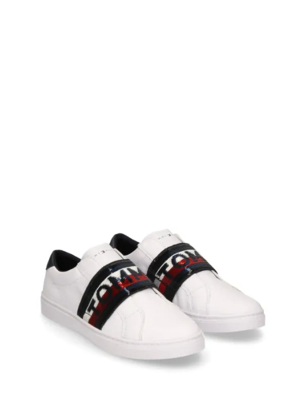 Glitter Elastic Slip On Sneaker